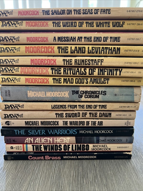 Michael Moorcock PB LOT Of 15: Different Series. Great Condition Most Unread