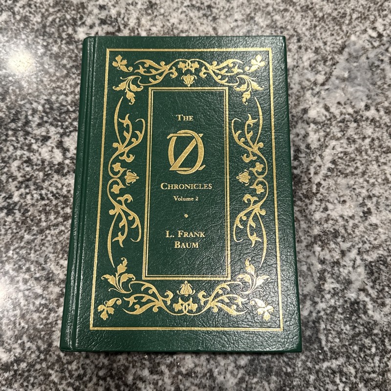 The Oz Chronicles Volume 2 L Frank Baum 2003 Leather Bound Hardcover Very Good