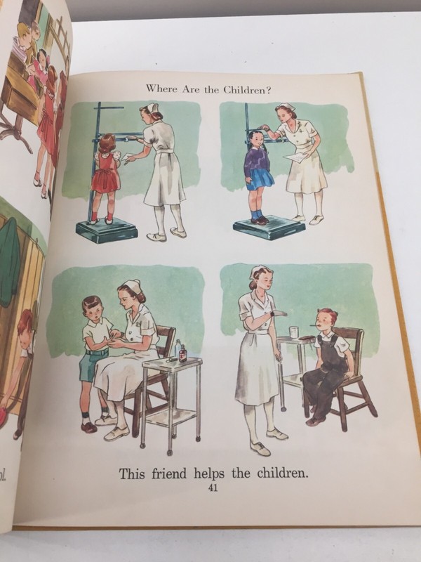 📚 Vintage 1954 Stories About Linda and Lee ~ Ginn and Company HC School Book gallery