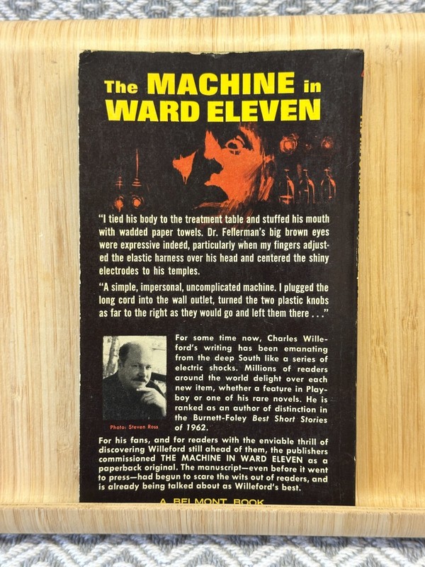 THE MACHINE IN WARD ELEVEN by Willeford rare US 1st crime sci-fi pulp vintage pb gallery