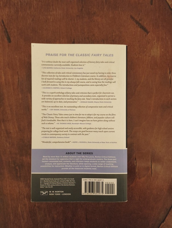 Norton Critical Editions Ser.: Classic Fairy Tales by Maria Tatar (2016,... gallery