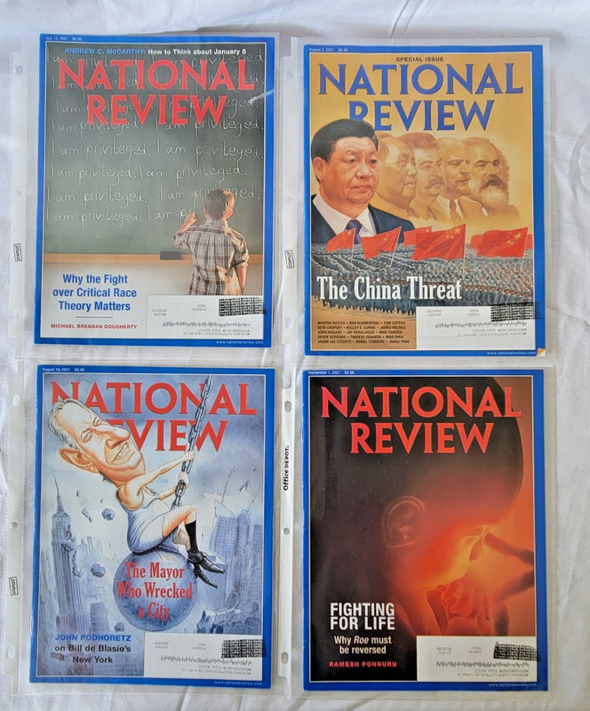 National Review Magazine 2021 Complete Year 24 Issues Republican Conservatism gallery