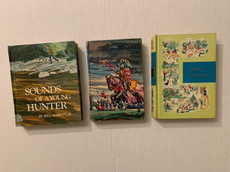 Vtg 3 Pc Lot Hardcover Mid Century Children’s Anthologies Classic Stories Poems 