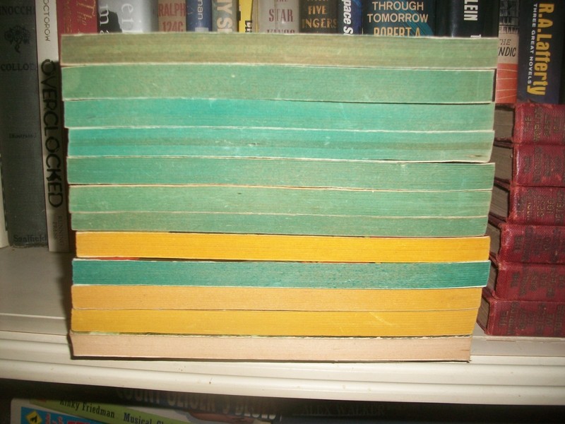 The Shadow 12 1970s Vintage Paperbacks Pulp Maxwell Grant Steranko Pyramid Jove gallery