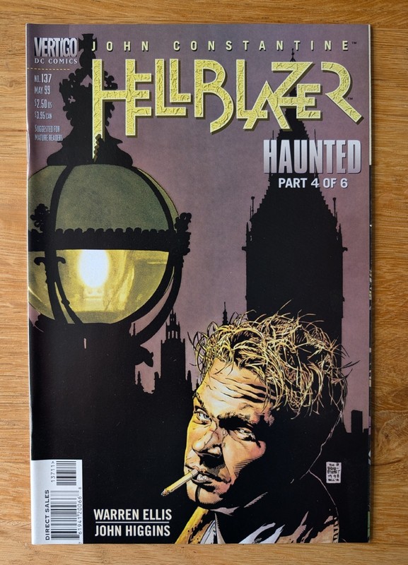 Hellblazer #137 – DC VERTIGO COMICS- 1999 – VFN – BAGGED AND BOARDED