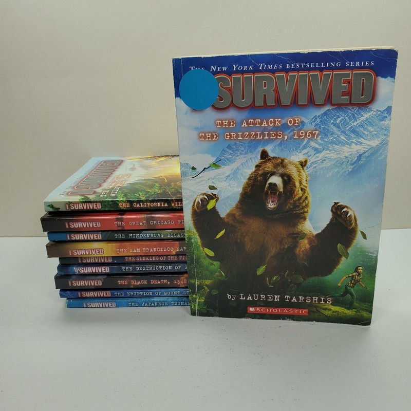 I Survived, Lot of 10, by Lauren Tarshis, TPB Book Set