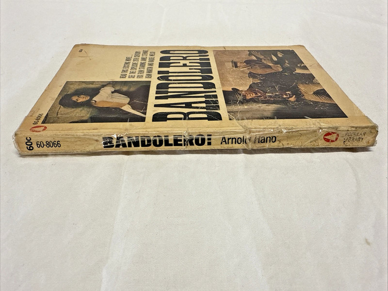 Bandolero Paperback (James Stewart, Dean Martin, Raquel Welch) 1967 Arnold Hano gallery