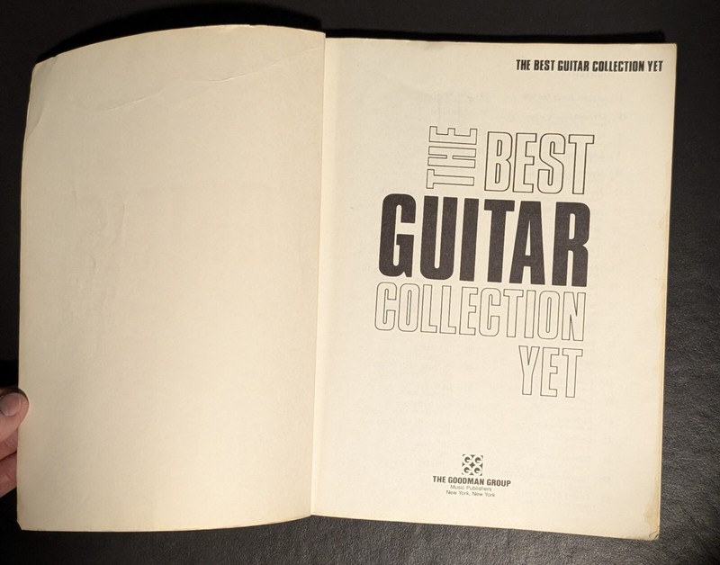 VTG The Best Guitar Collection Yet By Cherry Lane Over 80 Rock& Pop Guitar Hits gallery