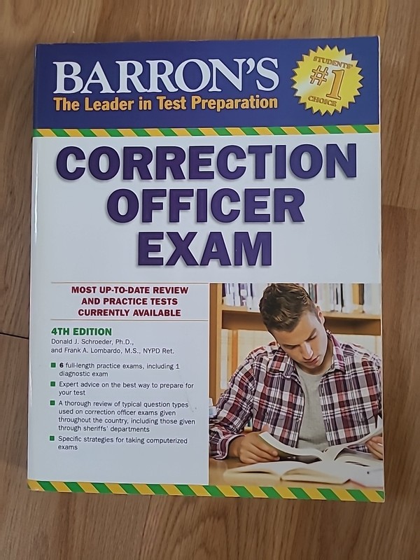 Barron’s Test Prep Ser.: Correction Officer Exam, 4th Ed. With Practice Exams