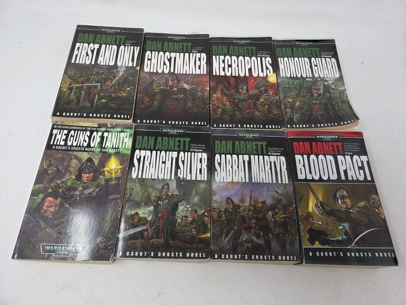Gaunt’s Ghosts 1-7 First and Only Necropolis Straight Silver Warhammer 40k Lot