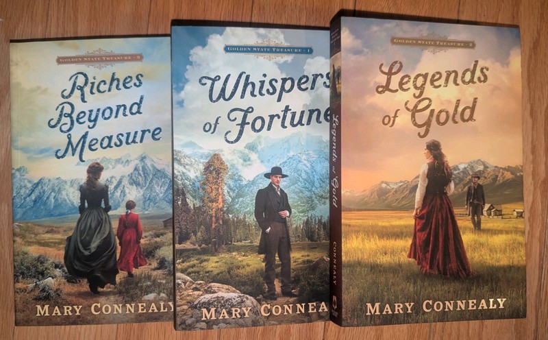 Mary Connealy GOLDEN STATE TREASURE Series 1 2 3 Set Riches Whispers Legends Of