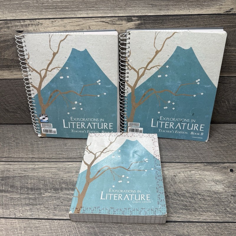 BJU Press Exploration In Literature 4th Ed – Teacher’s Ed Books & Student Text