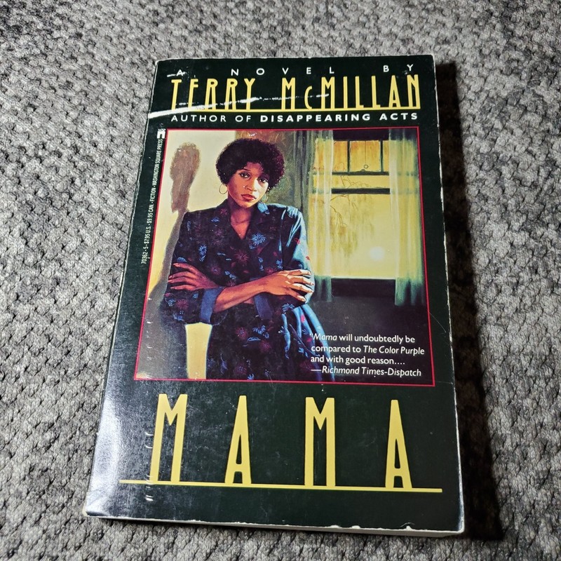 Mama Terry McMillan 1987 First WSP Paperback Edition African American Novel