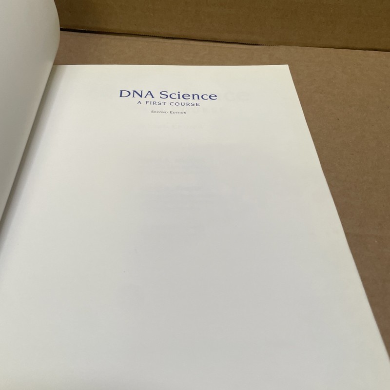 DNA Science: A First Course, Second Edition by Micklos, David; Freyer, Greg gallery