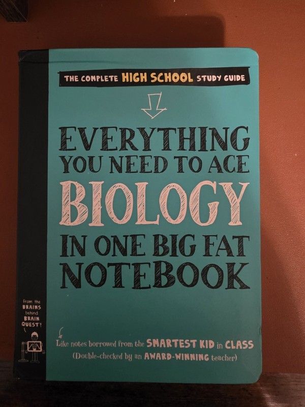 Workman Big Fat Notebook Study Guide Set Pre-Algebra Chemistry History English gallery
