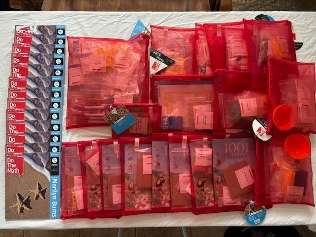 Marilyn Burns Do the Math Scholastic Addition/Subtract Classroom Manipulatives