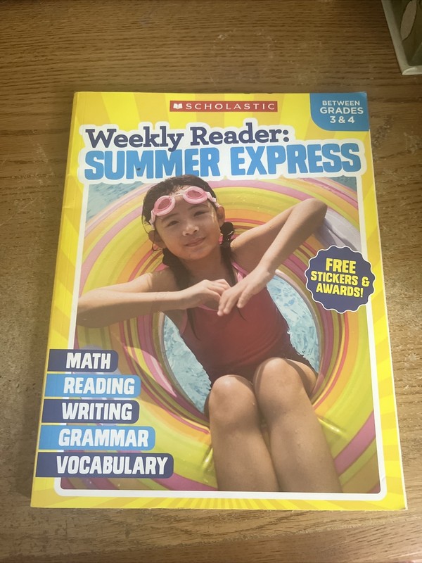 Weekly Reader: Summer Express Grades 3 And 4 Workbook Enrichment Intervention