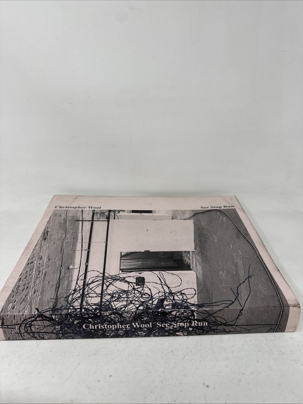 Christopher Wool - See Stop Run Paperback *Cover damage. Pages Like New gallery