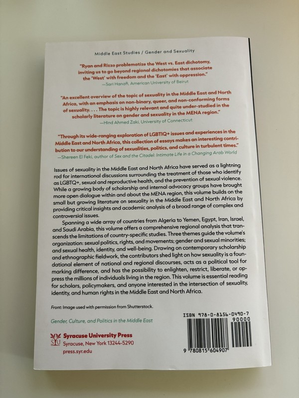 Sexuality in the Middle East and North Africa: Contemporary Issues and Challenge gallery