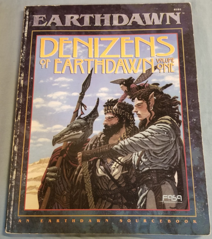 Earthdawn – Denizens of Earthdawn – Volume One – An Earthdawn Sourcebook ~ 6101