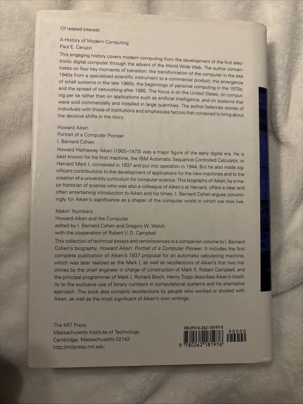 The First Computers : History and Architectures Hardcover gallery