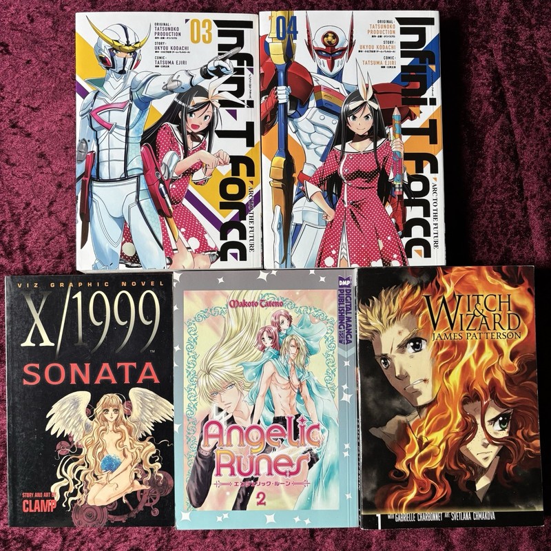 Assorted Manga Lot, English