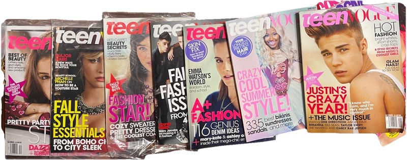 May 2013-Jan 2014 Collection of Popular Teen Magazines