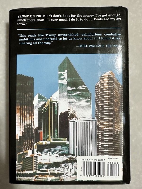 Trump The Art of the Deal Vintage Hardcover 1987 By Donald J. Trump gallery