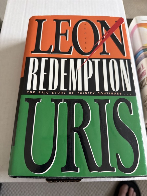 Redemption by Leon Uris (1995, Hardcover) Signed FIRST EDITION