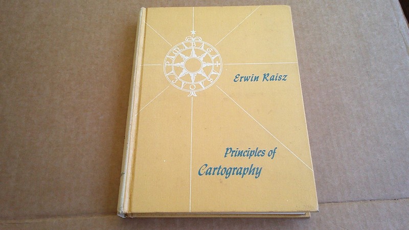 1962 Principles of Cartography by Erwin Raisz Book Language of Maps Making