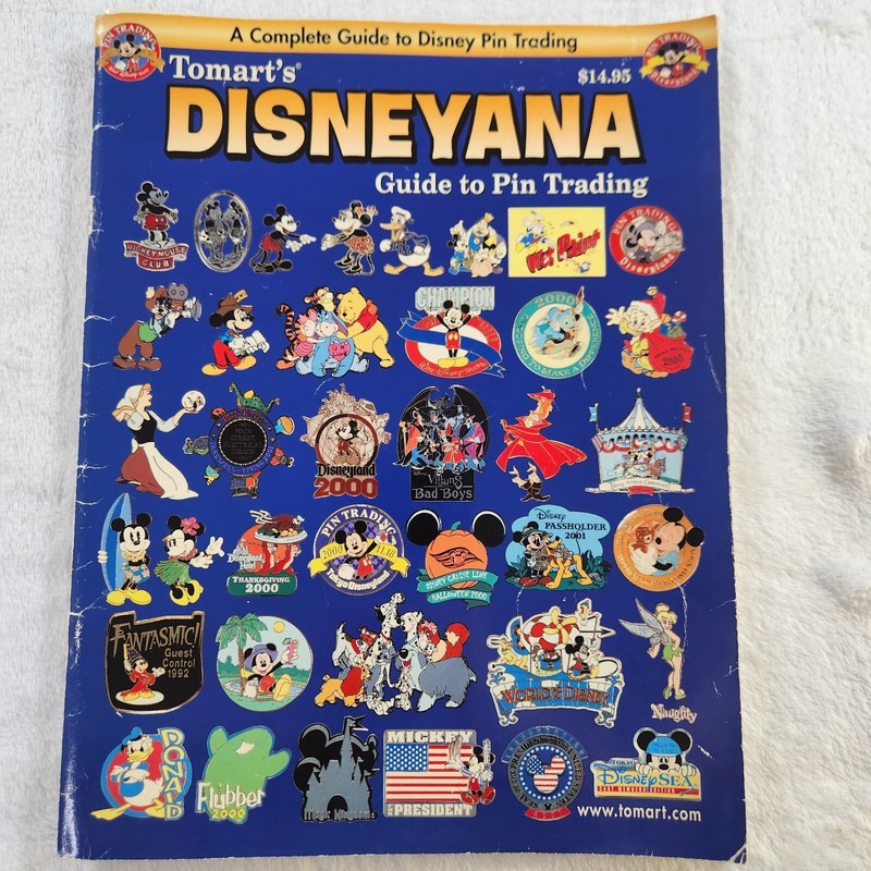Tomart’s 1st Edition Disneyana Guide to Pin Trading By Thomas Tumbusch Rare