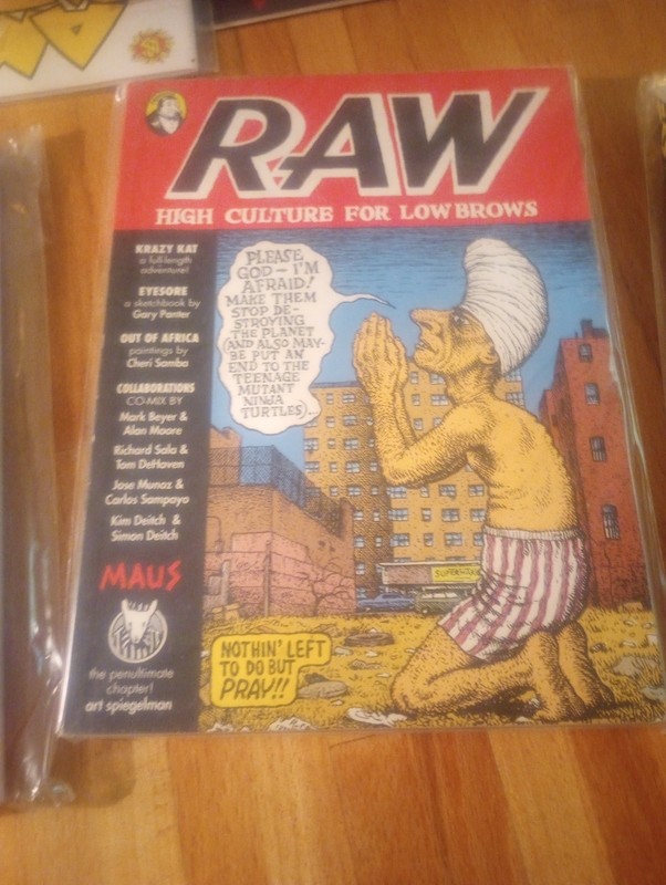 Art Speiegelman lot of 5 Maus and Raw comics gallery