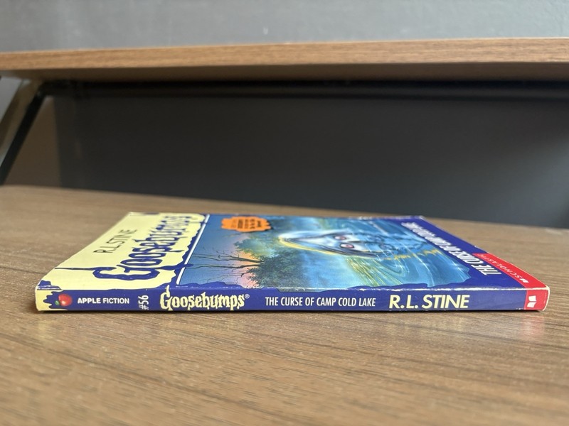 Goosebumps #56 The Curse Of Camp Cold Lake - True 1st Print 1997 - VG+ gallery