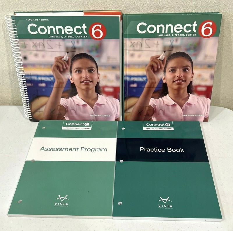Vista Higher Learning Connect 6 Grade Teacher’s Edition Practice Assess Student