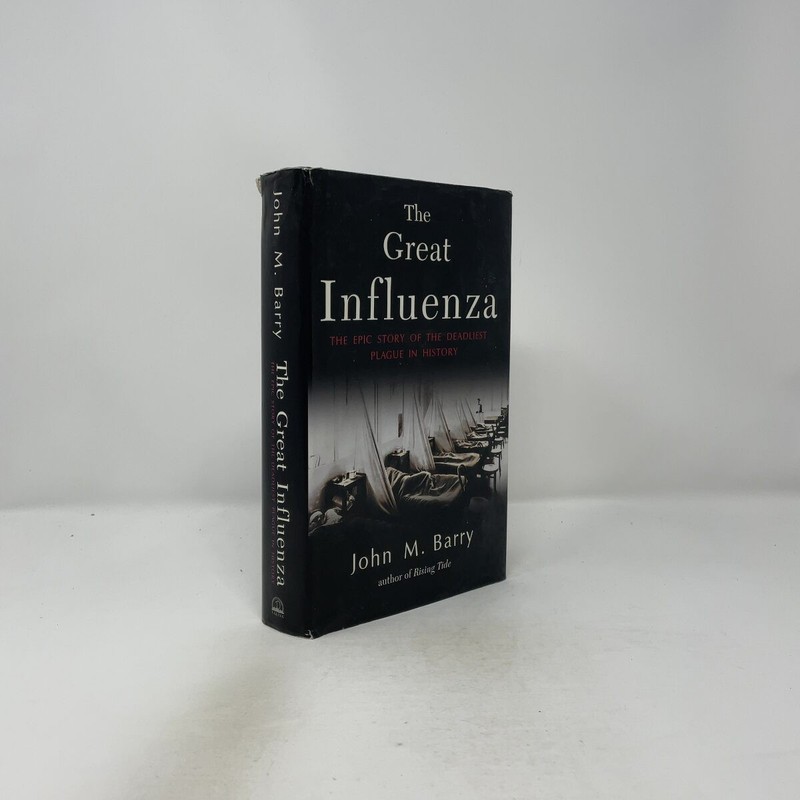 The Great Influenza by John M. Barry HC First Edition Very Good 2004 gallery