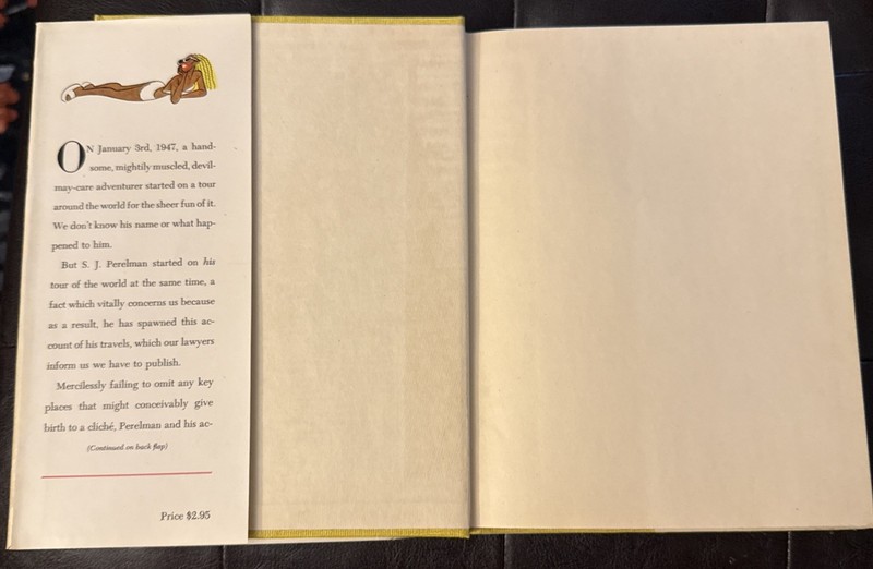 1948 Westward Ha S.J. Perelman Hirschfeld 1st Ed 2nd Print HC DJ gallery