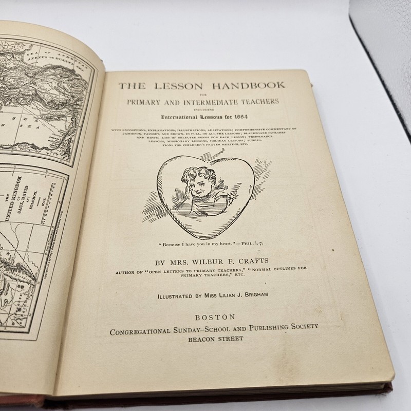 International Sunday School Lessons For 1884 Handbook By Mrs. Wilbur Crafts gallery