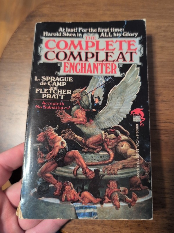 Complete Compleat Enchanter by L Sprague de Camp & Fletcher Pratt 3rd Print PB