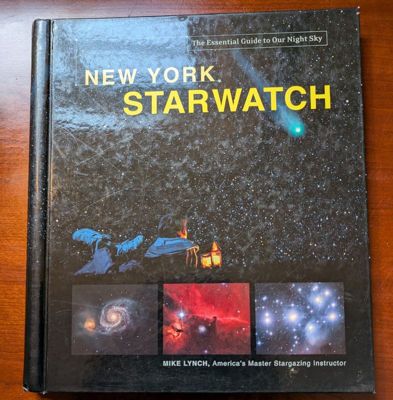 New York StarWatch HC Voyageur Press 2005 Illustrated Spiral Bound Signed Lynch