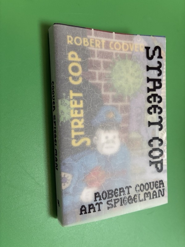 Street Cop Book Robert Coover Art Spiegelman 2020 Rare Isolarii Mini Book Eng gallery