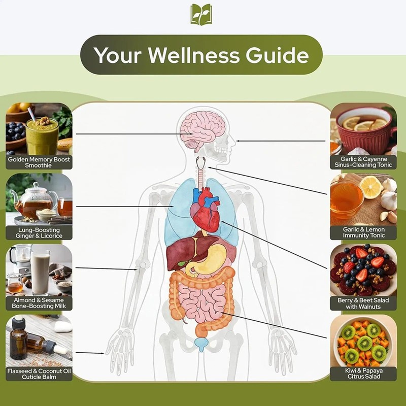 The Natural Healing Handbook Spiral-Bound Guide for Herbal Remedies & Natural gallery