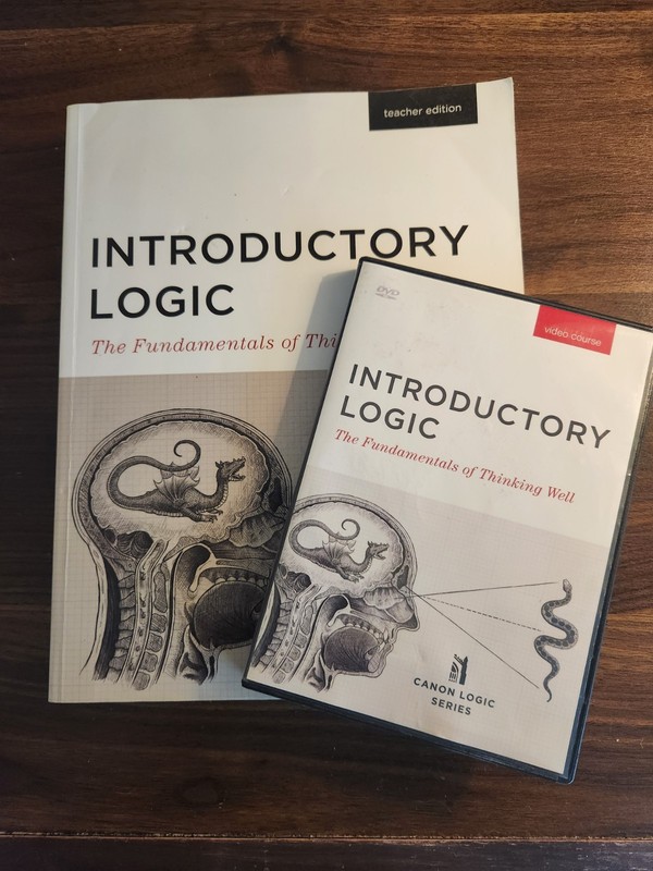 Introductory Logic Cannon Logic Series Teacher Edition and DVD