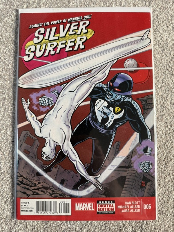 SILVER SURFER VOL.6 #1-8 Marvel Comics 2014 Bagged &Boarded Excellent Condition gallery