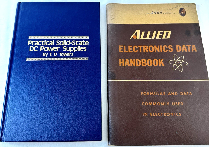 Allied Electronics Data Handbook 1963 Solid State DC Power Supplies 1977 Books