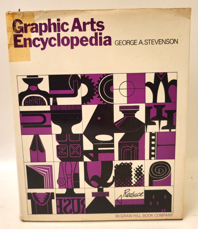 Graphic Arts Encyclopedia -1968 A-Z Illus. Reference w/ Techniques & Equipment