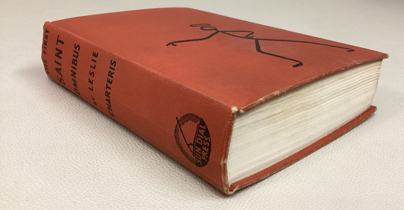 1939 THE FIRST SAINT OMNIBUS by Leslie Charteris HC/DJ Sun Dial Press gallery