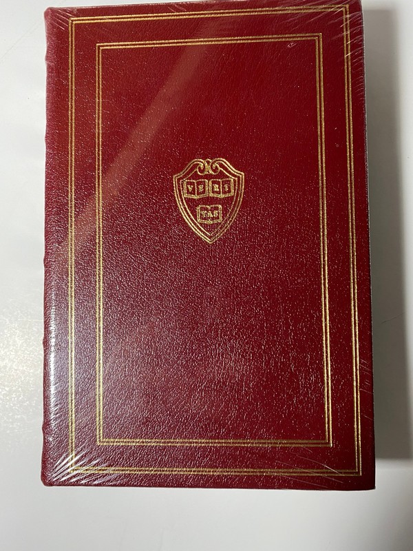 Harvard Classics, Millennium ed, Vol 49 , Moroccan leather, Epic and Saga - RARE gallery