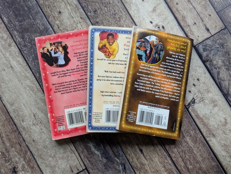3pk Sabrina Teenage Witch Vintage Books - #7, 17, 27 Love Spell, Haunts in House gallery