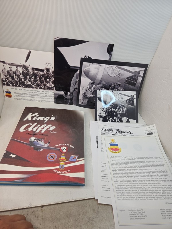 King’s Cliffe revised Memorial Edition 20th Fighter Group Association HCDJ