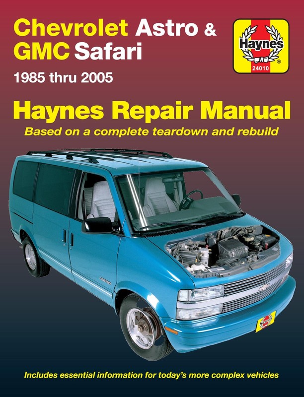 Chevrolet Astro and GMC Safari (85-05) Haynes Repair Manual (Does not includ…